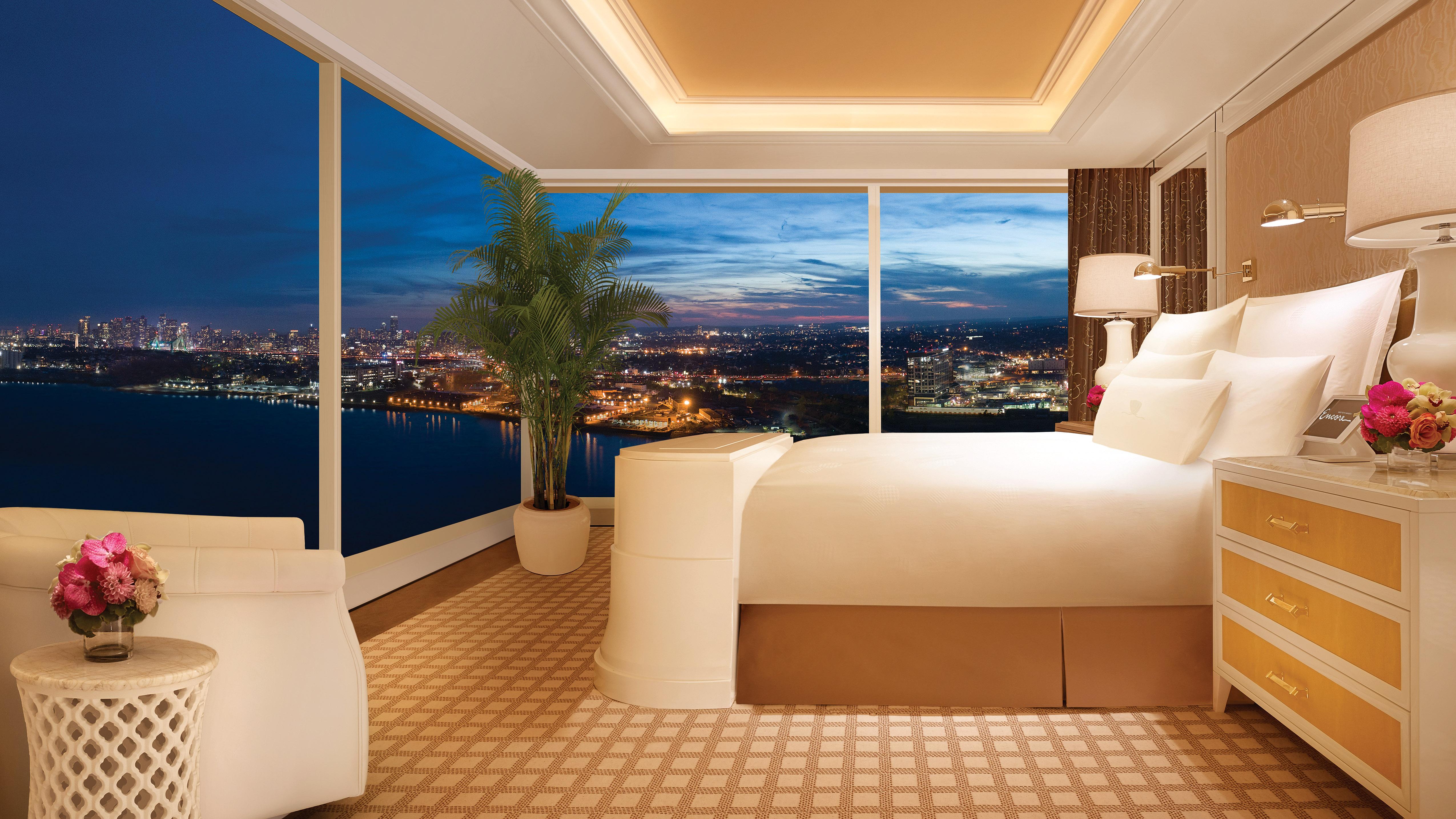 Encore Boston Harbor Everett Екстериор снимка A bedroom in the hotel